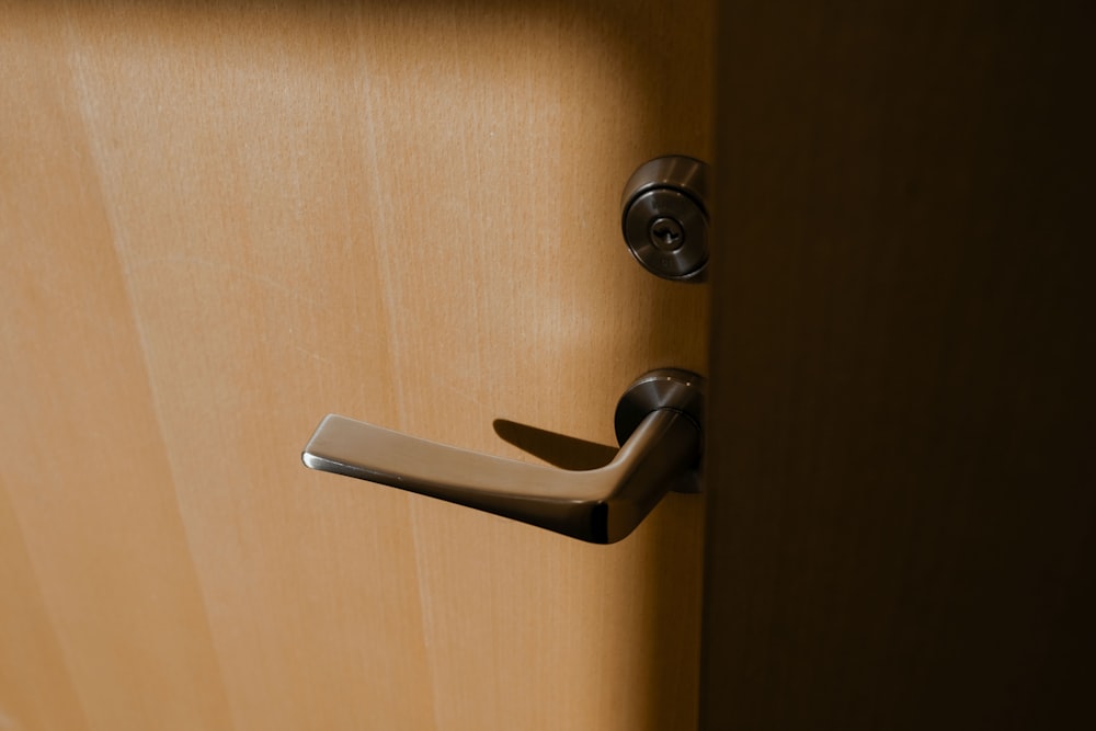 Gun Black Door Handle Lever — Hardware & Fixtures